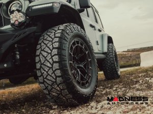 Jeep Wrangler JL Custom Wheels - HFX-1 by Vossen - Gloss Black Jeep Wrangler JL Custom Wheels - HFX-1 by Vossen - Gloss Black